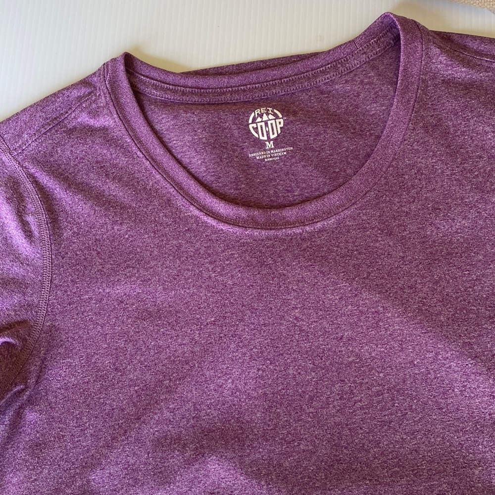 REI-CO^OP size medium purple shirt